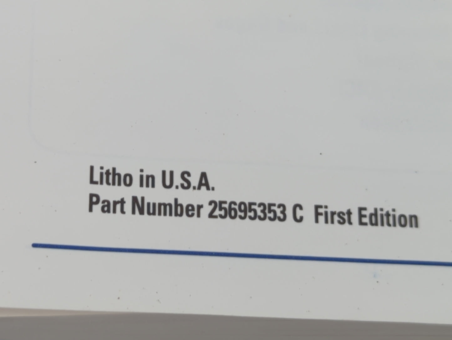 2000 Cadillac Deville Owners Manual Book Guide OEM Used Auto Parts - Oemusedautoparts1.com