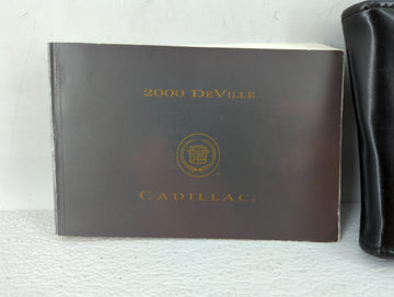 2000 Cadillac Deville Owners Manual Book Guide OEM Used Auto Parts - Oemusedautoparts1.com