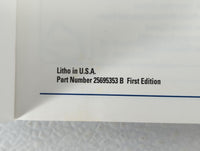 2000 Cadillac Deville Owners Manual Book Guide P/N:25695353 OEM Used Auto Parts - Oemusedautoparts1.com