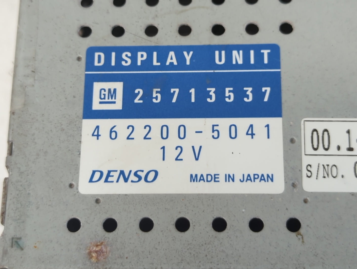 2000-2001 Cadillac Deville Information Display Screen - Oemusedautoparts1.com