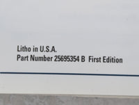 2000 Cadillac Escalade Owners Manual Book Guide P/N:25695354 OEM Used Auto Parts - Oemusedautoparts1.com