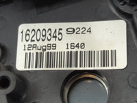 1999-2000 Cadillac Escalade Climate Control Module Temperature AC/Heater Replacement P/N:16209345 Fits OEM Used Auto Parts -