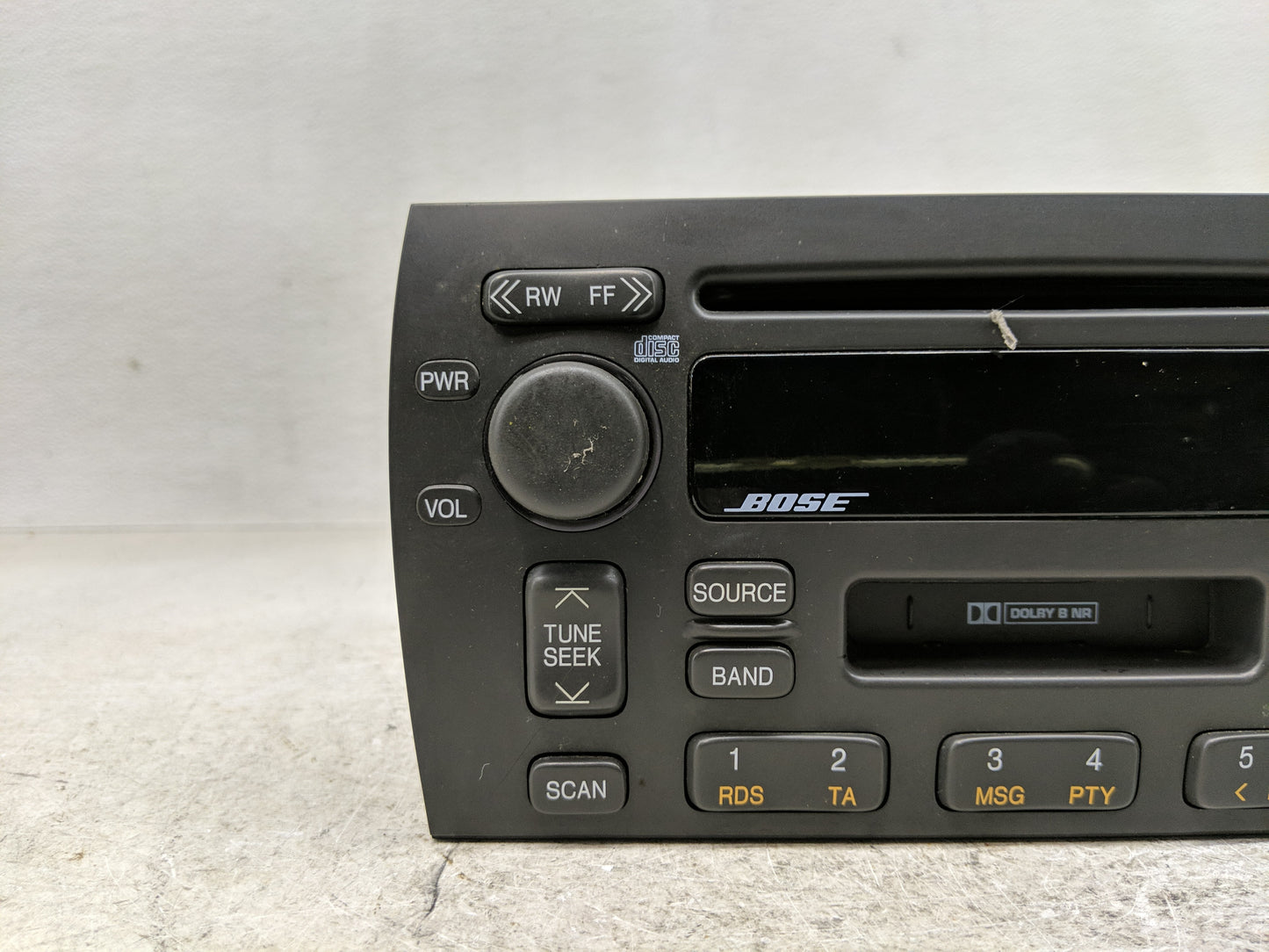 1998-2001 Cadillac Seville Radio AM FM Cd Player Receiver Replacement P/N:09380786 Fits Fits 1998 1999 2000 2001 2002 OEM Us