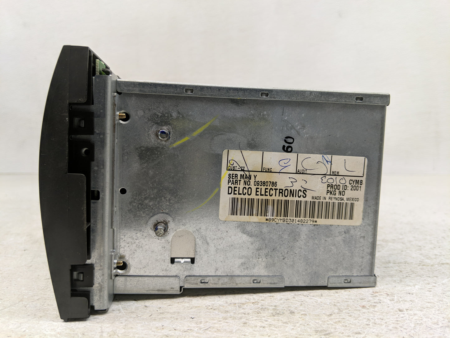 1998-2001 Cadillac Seville Radio AM FM Cd Player Receiver Replacement P/N:09380786 Fits Fits 1998 1999 2000 2001 2002 OEM Us