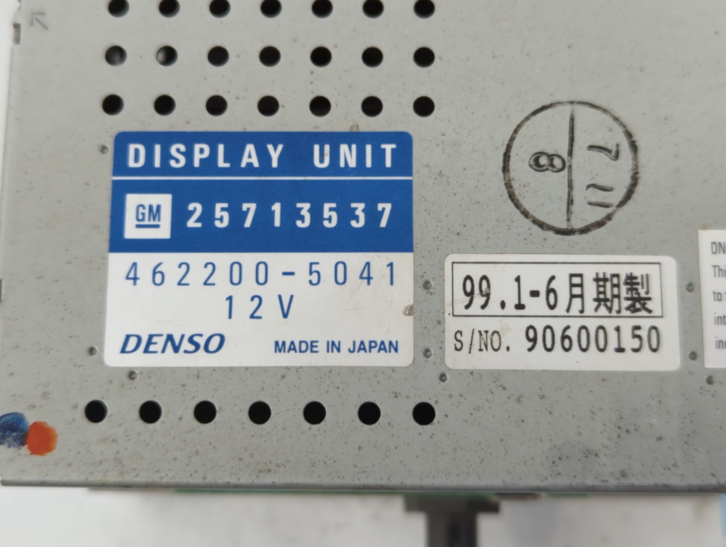 2000-2001 Cadillac Seville Am Fm Cd Player Radio Receiver - Oemusedautoparts1.com