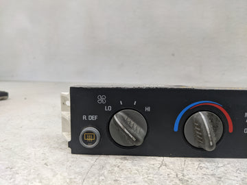 1996-2005 Chevrolet Astro Climate Control Module Temperature AC/Heater Replacement Fits OEM Used Auto Parts - Oemusedautopar