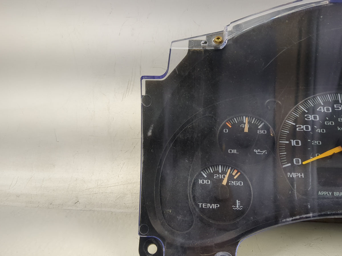 2000-2005 Chevrolet Astro Instrument Cluster Speedometer Gauges P/N:16255825 Miles:100K Fits Fits 2000 2001 2002 2003 2004 2