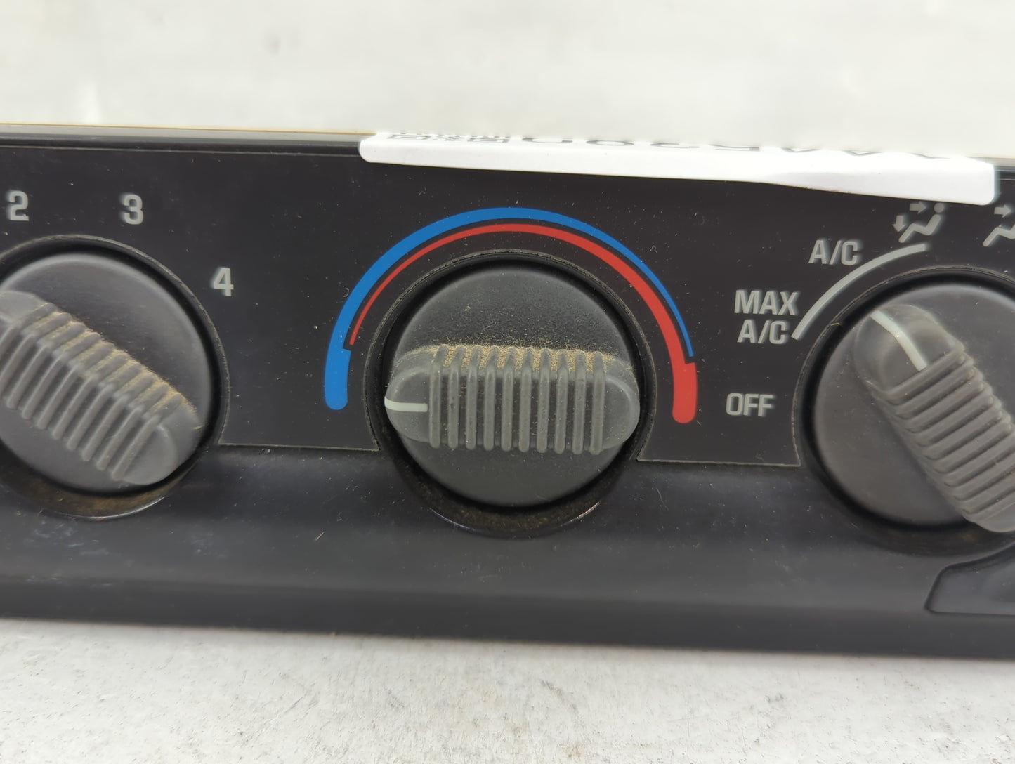 1999-2005 Chevrolet Blazer Climate Control Module Temperature AC/Heater Replacement P/N:16250535 16233937 Fits OEM Used Auto