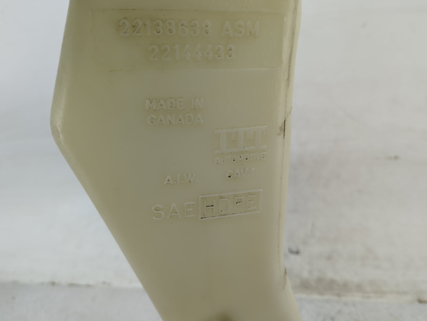 1997 Chevrolet Express 1500 Windshield Washer Fluid Reservoir Bottle - Oemusedautoparts1.com