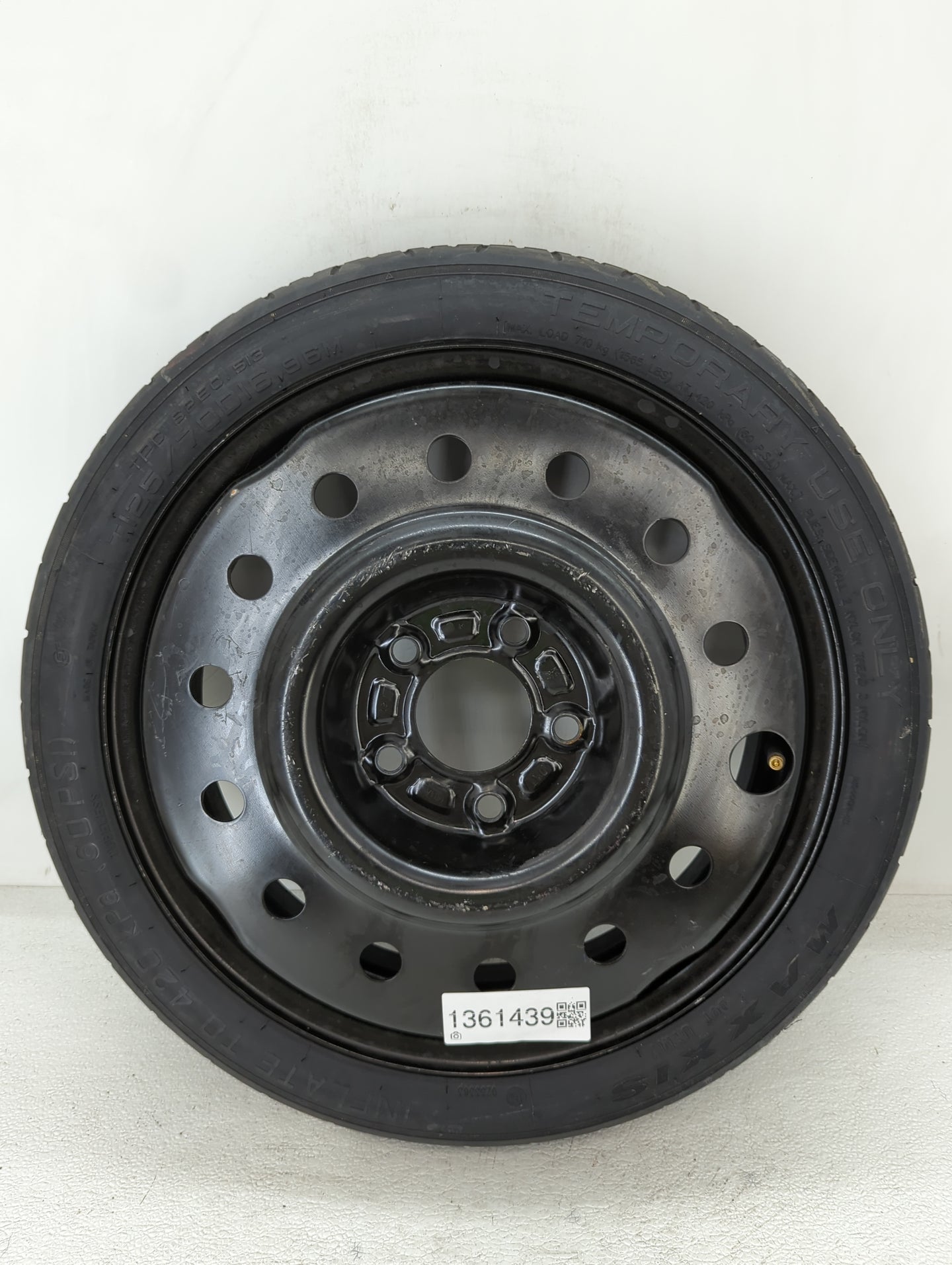 2000-2016 Chevrolet Impala Spare Donut Tire Wheel Rim Oem - Oemusedautoparts1.com