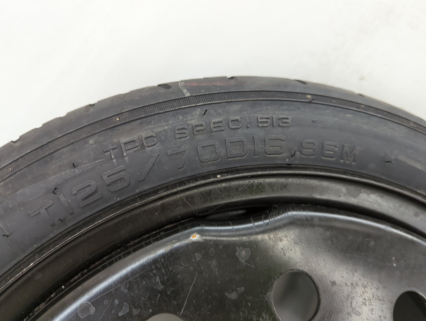 2000-2016 Chevrolet Impala Spare Donut Tire Wheel Rim Oem - Oemusedautoparts1.com