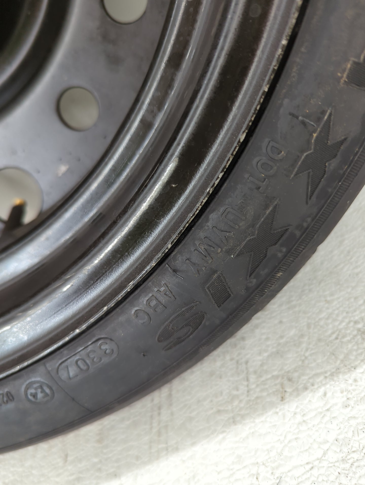 2000-2016 Chevrolet Impala Spare Donut Tire Wheel Rim Oem - Oemusedautoparts1.com