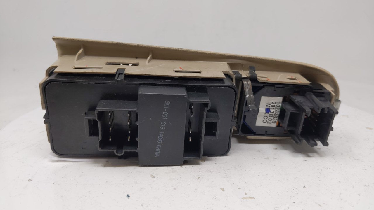 2000 Chevrolet Impala Master Power Window Switch Replacement Driver Side Left P/N:10283839 Fits OEM Used Auto Parts - Oemuse
