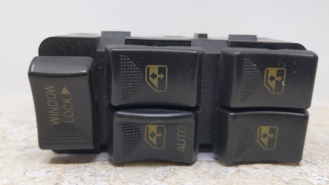2000 Chevrolet Impala Master Power Window Switch Replacement Driver Side Left P/N:901-001 016 Fits OEM Used Auto Parts - Oem