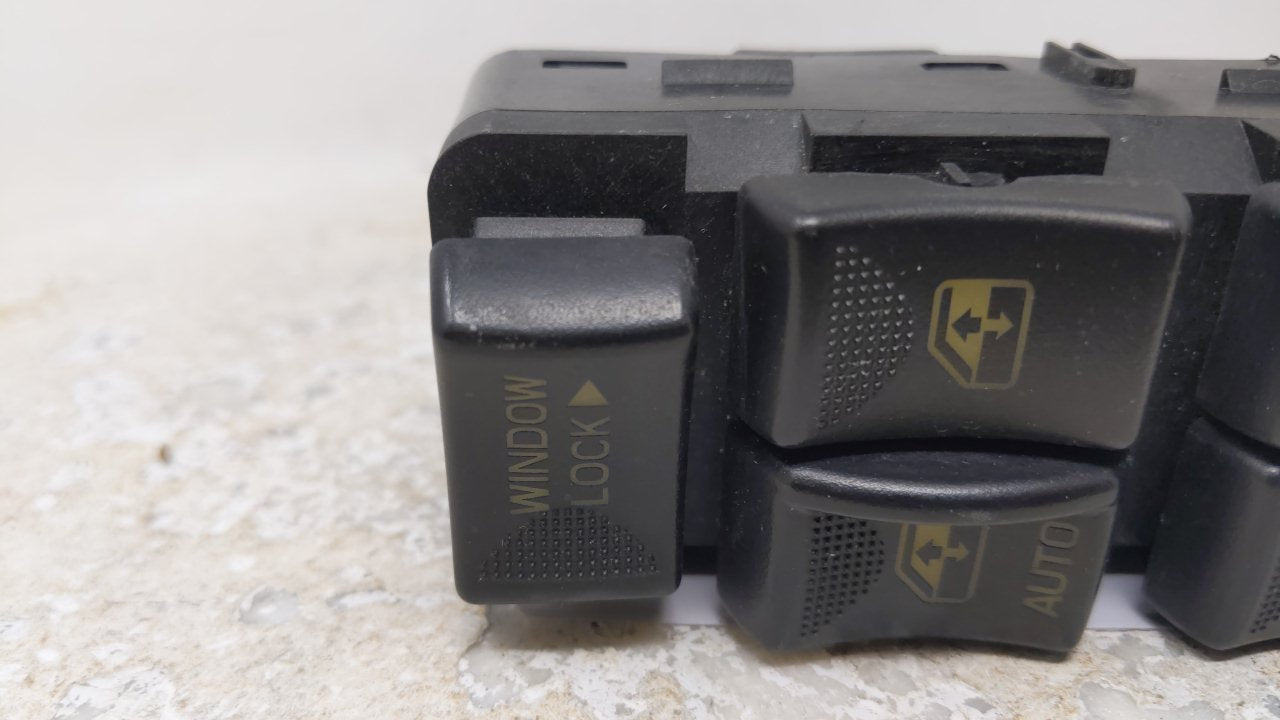 2000 Chevrolet Impala Master Power Window Switch Replacement Driver Side Left P/N:901-001 016 Fits OEM Used Auto Parts - Oem