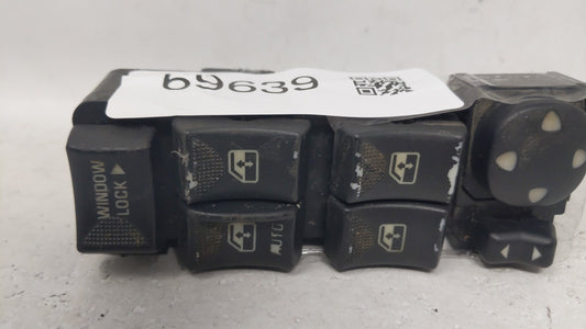 2000 Chevrolet Impala Master Power Window Switch Replacement Driver Side Left Fits OEM Used Auto Parts