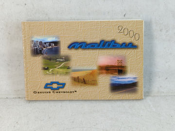 2000 Chevrolet Malibu Owners Manual Book Guide P/N:22619478B OEM Used Auto Parts - Oemusedautoparts1.com
