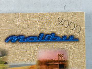 2000 Chevrolet Malibu Owners Manual Book Guide P/N:22619478B OEM Used Auto Parts