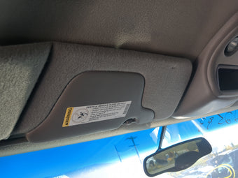 compare product 2000-2002 Chevrolet Silverado 1500 Sun Visor Shade Replacement Driver Left Mirror Fits Fits 2000 2001 2002 OEM Used Auto Parts
