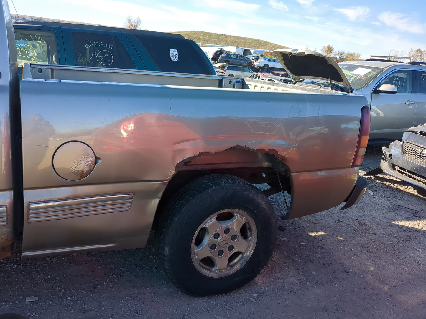 1999-2007 Chevrolet Silverado 1500 Pickup Box Bed Assembly - Oemusedautoparts1.com