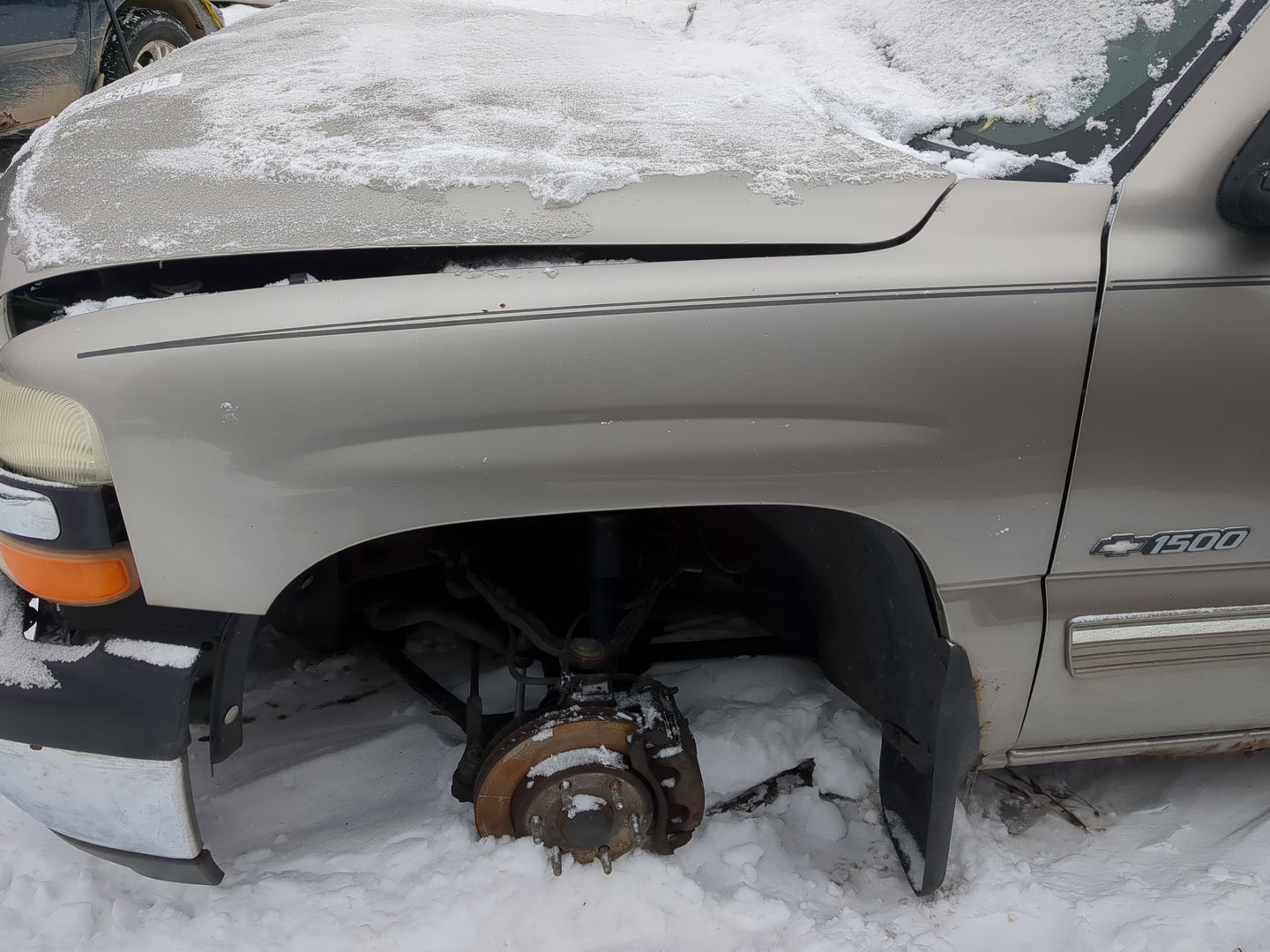 1999-2002 Chevrolet Silverado 1500 Driver Fender 1250256 - Oemusedautoparts1.com