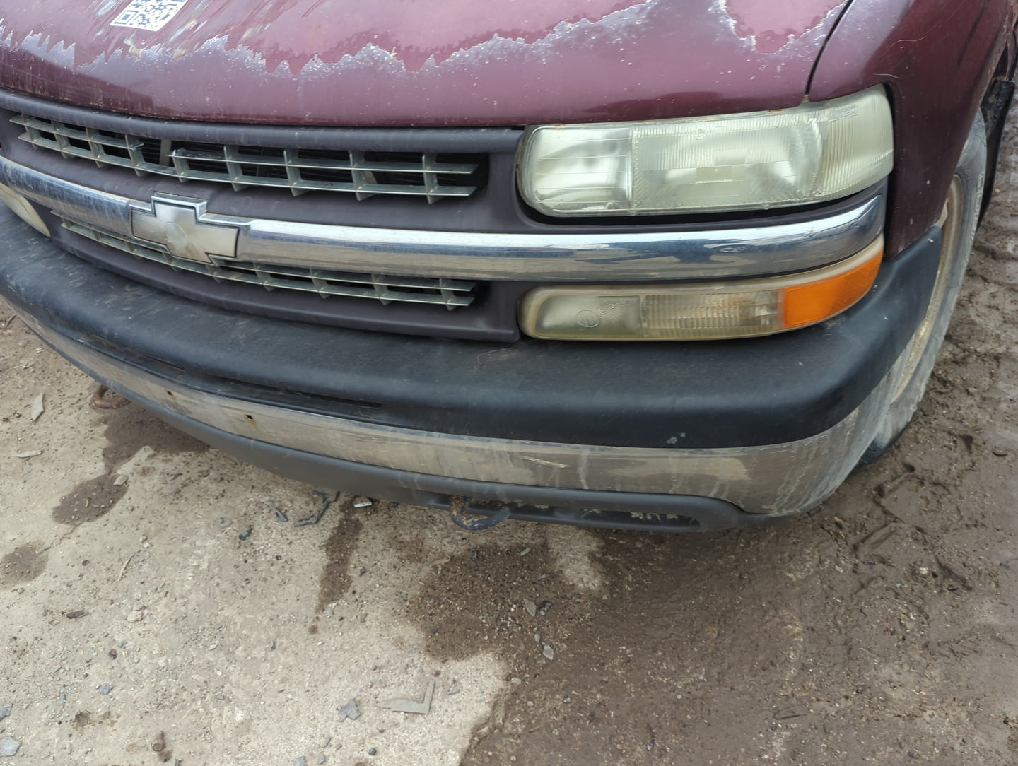 1999-2002 Chevrolet Silverado 1500 Front Bumper - Oem - Oemusedautoparts1.com