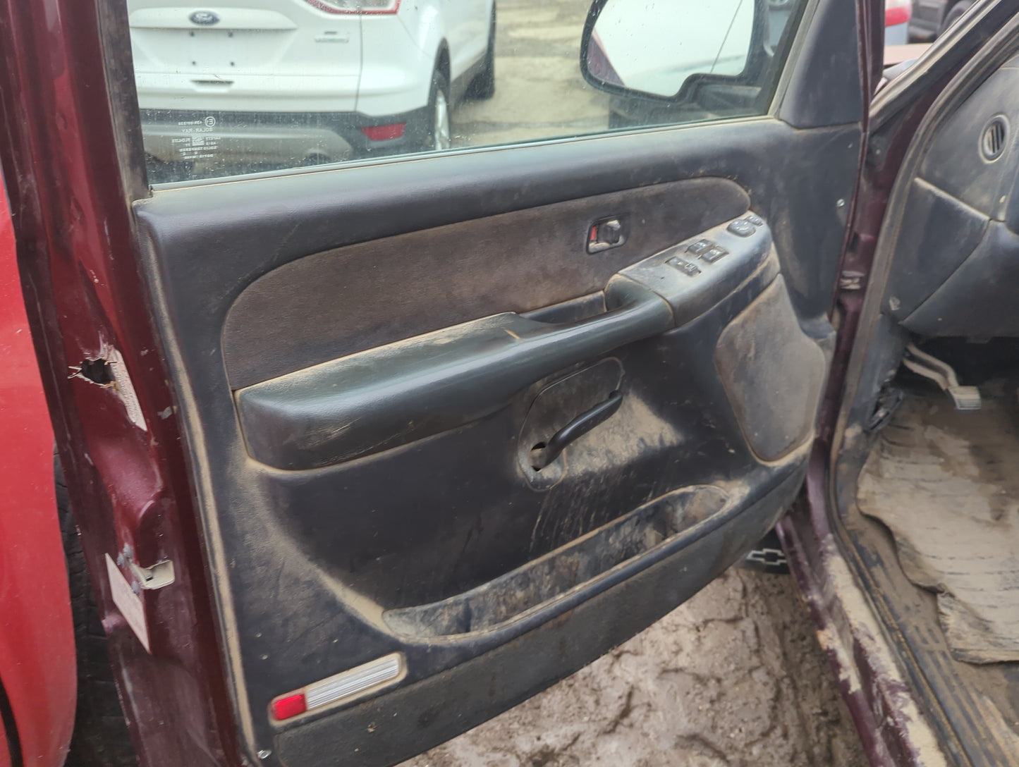 2000 Chevrolet Silverado 1500 Front Left Driver Interior Door Panel Trim - Oemusedautoparts1.com