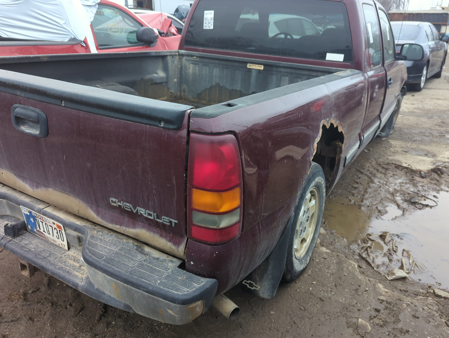 1999-2007 Chevrolet Silverado 1500 Pickup Box Bed Assembly - Oemusedautoparts1.com