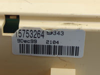 1999-2002 Chevrolet Silverado 1500 Climate Control Module Temperature AC/Heater Replacement P/N:15753264 Fits OEM Used Auto 