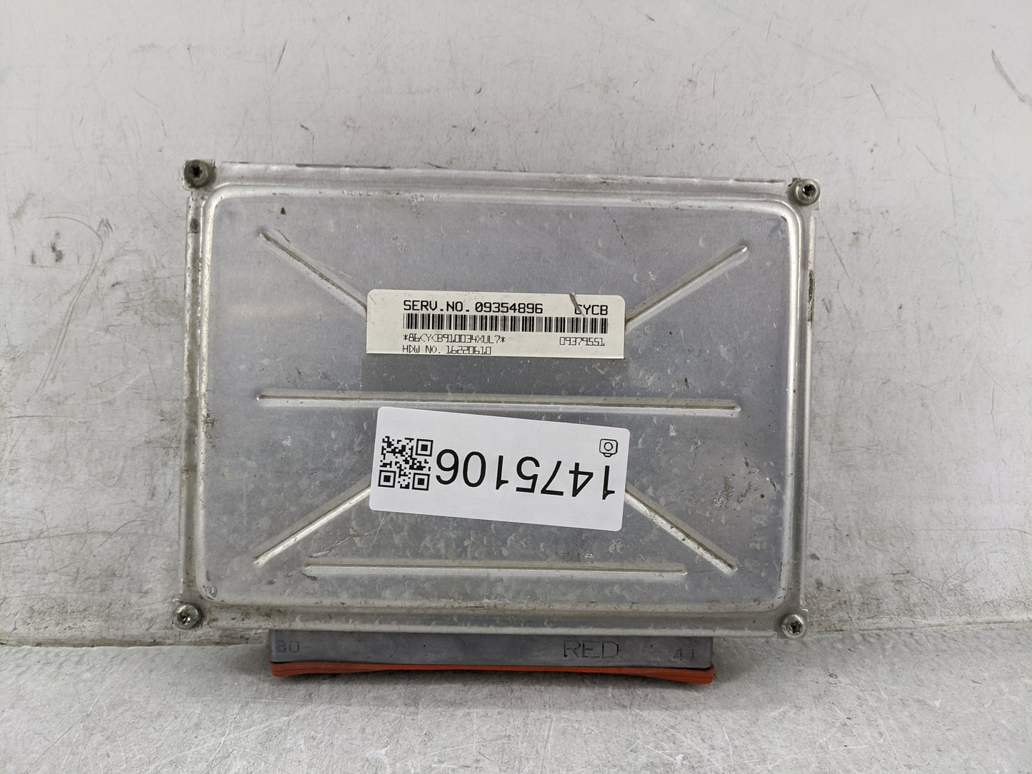 1999-2000 Chevrolet Silverado 1500 PCM Engine Control Computer ECU ECM PCU OEM P/N:09354896 09379551 Fits Fits 1999 2000 200