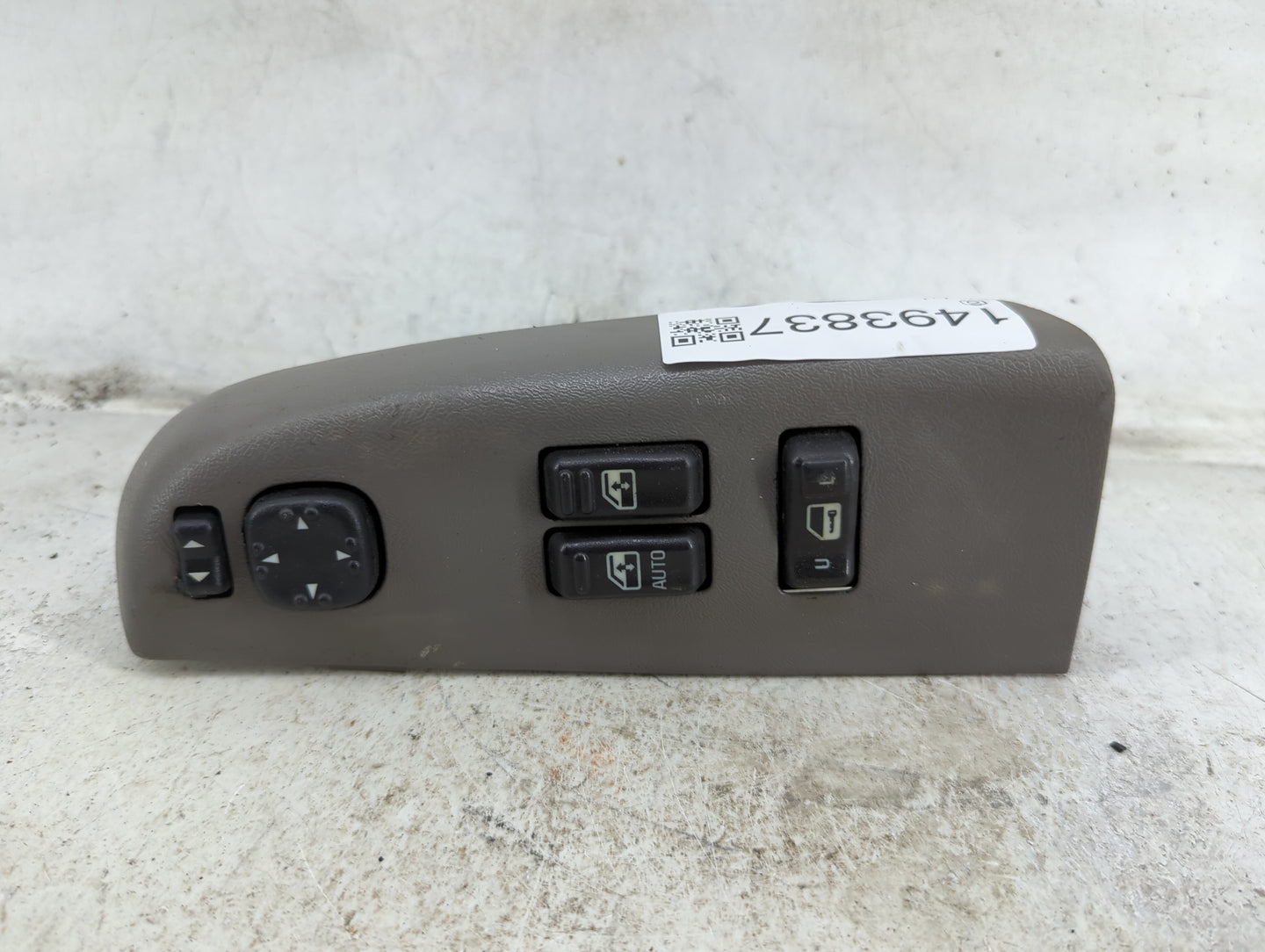 2000-2002 Chevrolet Silverado 1500 Master Power Window Switch Replacement Driver Side Left Fits Fits 2000 2001 2002 OEM Used