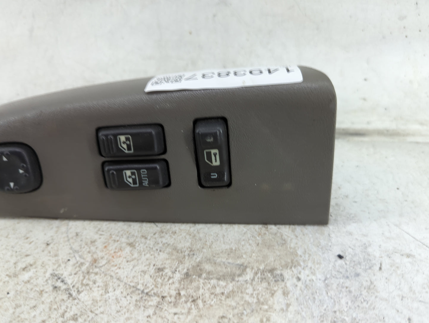 2000-2002 Chevrolet Silverado 1500 Master Power Window Switch Replacement Driver Side Left Fits Fits 2000 2001 2002 OEM Used