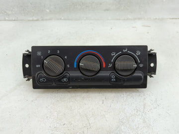 2000 Chevrolet Silverado 1500 Climate Control Module Temperature AC/Heater Replacement P/N:09361355 Fits OEM Used Auto Parts