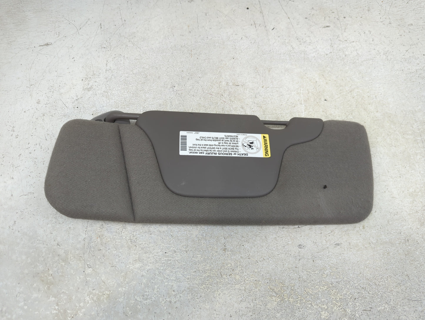2000 Chevrolet Silverado 1500 Pickup Sun Visor Shade Replacement Passenger Right Mirror Fits Fits 2001 2002 OEM Used Auto Pa