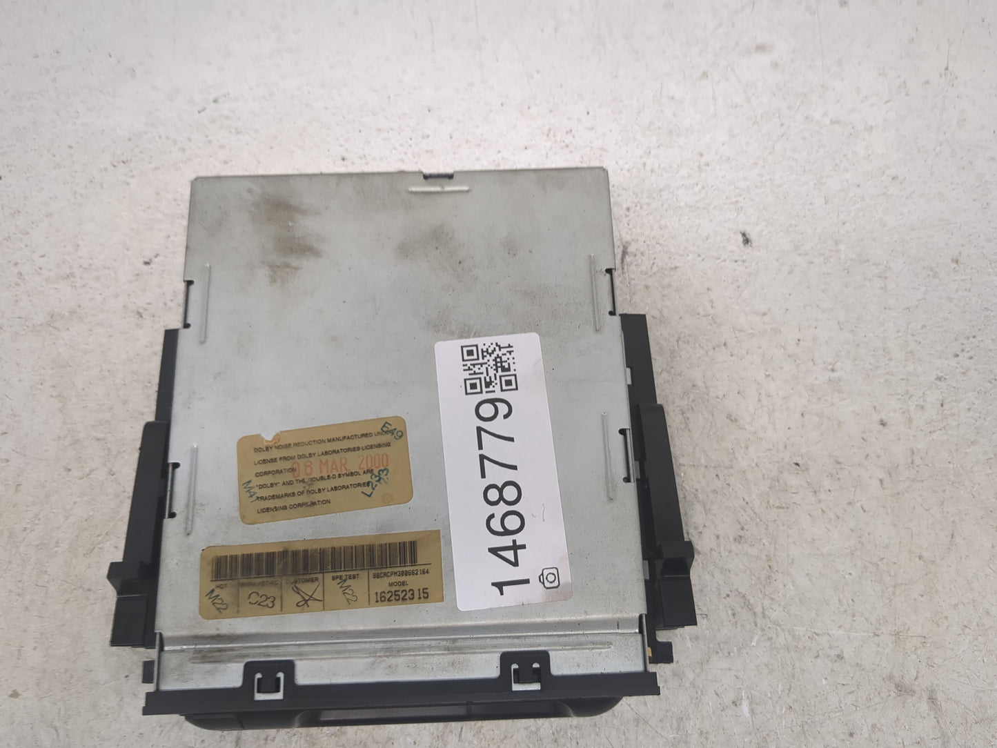1995-2002 Chevrolet Tahoe Radio AM FM Cd Player Receiver Replacement P/N:16252315 16262316 Fits OEM Used Auto Parts - Oemuse