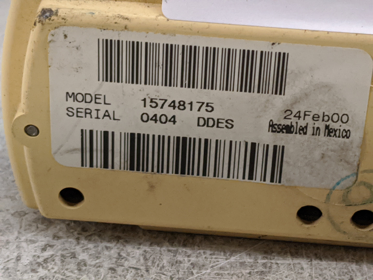 2000-2002 Chevrolet Tahoe Climate Control Module Temperature AC/Heater Replacement P/N:15748175 16259365 Fits Fits 2000 2001