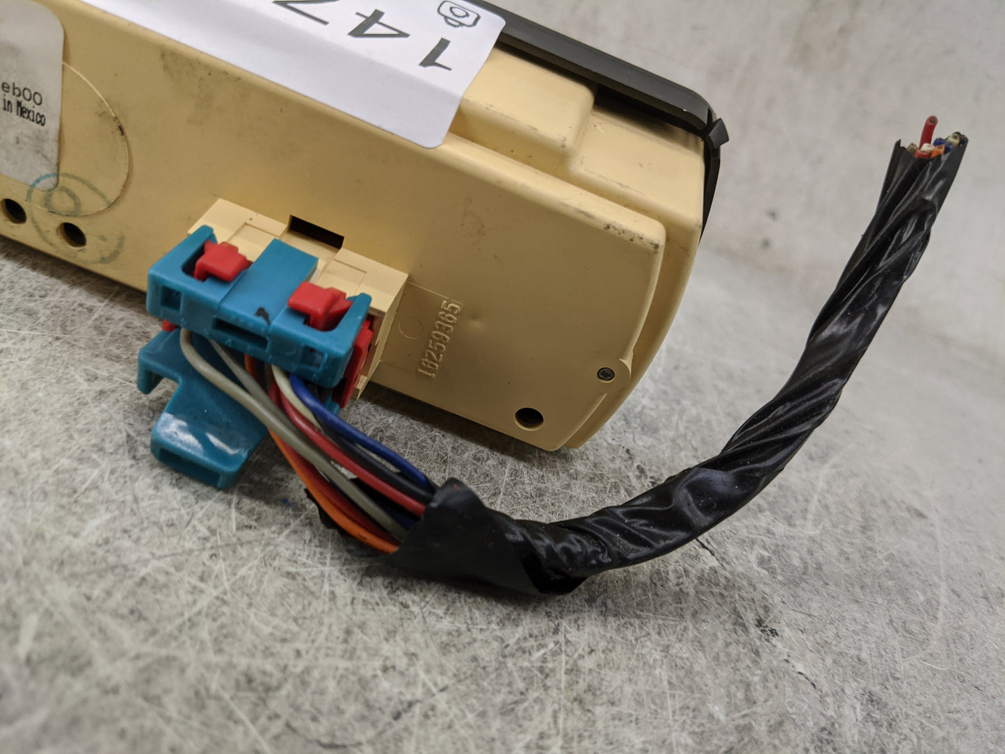 2000-2002 Chevrolet Tahoe Climate Control Module Temperature AC/Heater Replacement P/N:15748175 16259365 Fits Fits 2000 2001