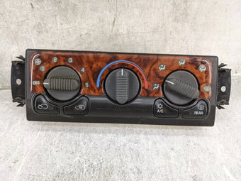 compare product 2000-2002 Chevrolet Tahoe Climate Control Module Temperature AC/Heater Replacement P/N:15753263 Fits Fits 1999 2000 2001 2002 OEM Used Auto Parts