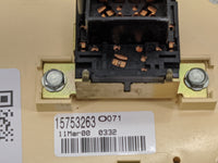 2000-2002 Chevrolet Tahoe Climate Control Module Temperature AC/Heater Replacement P/N:15753263 Fits Fits 1999 2000 2001 200