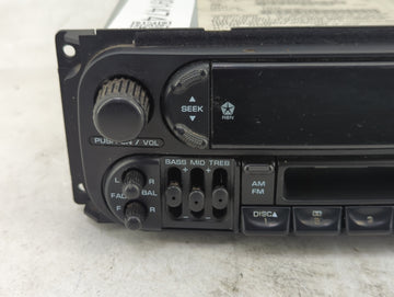 1999-2002 Chrysler 300m Radio AM FM Cd Player Receiver Replacement P/N:P04858584AH Fits Fits 1998 1999 2000 2001 2002 OEM Used Auto Parts