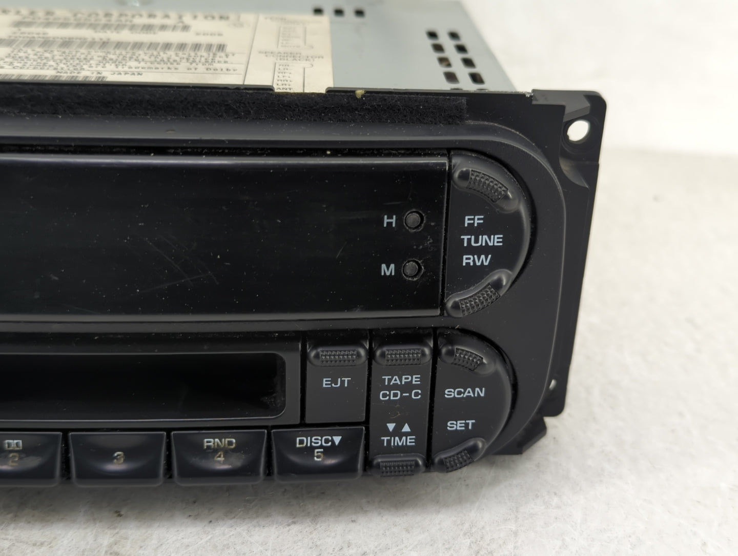 1999-2002 Chrysler 300m Radio AM FM Cd Player Receiver Replacement P/N:P04858584AH Fits Fits 1998 1999 2000 2001 2002 OEM Us