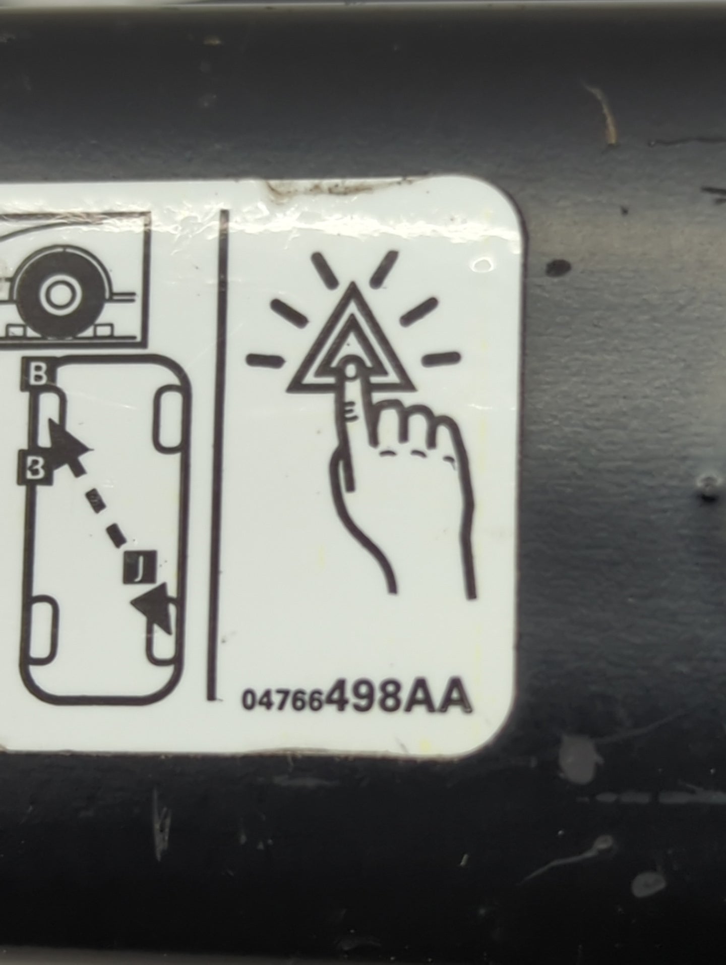 2000 Chrysler Aspen Spare Scissor Car Jack - Oemusedautoparts1.com