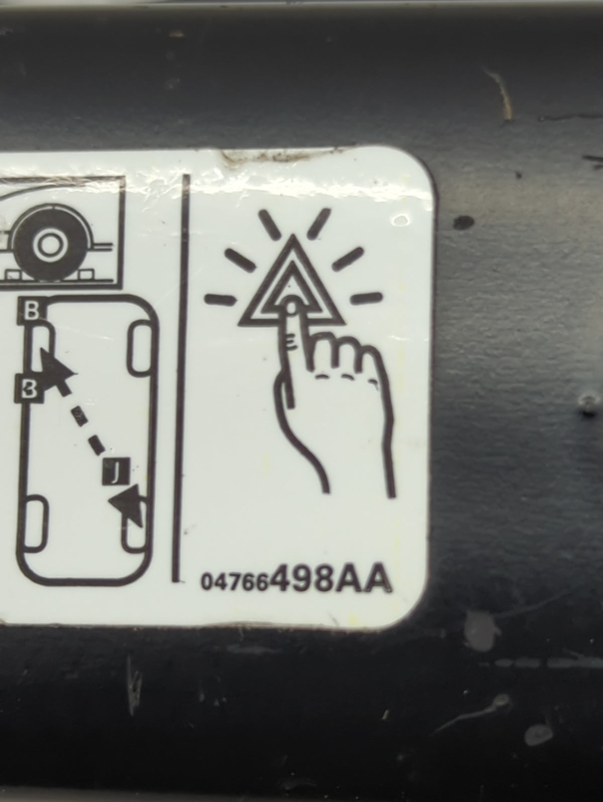 2000 Chrysler Aspen Spare Scissor Car Jack - Oemusedautoparts1.com