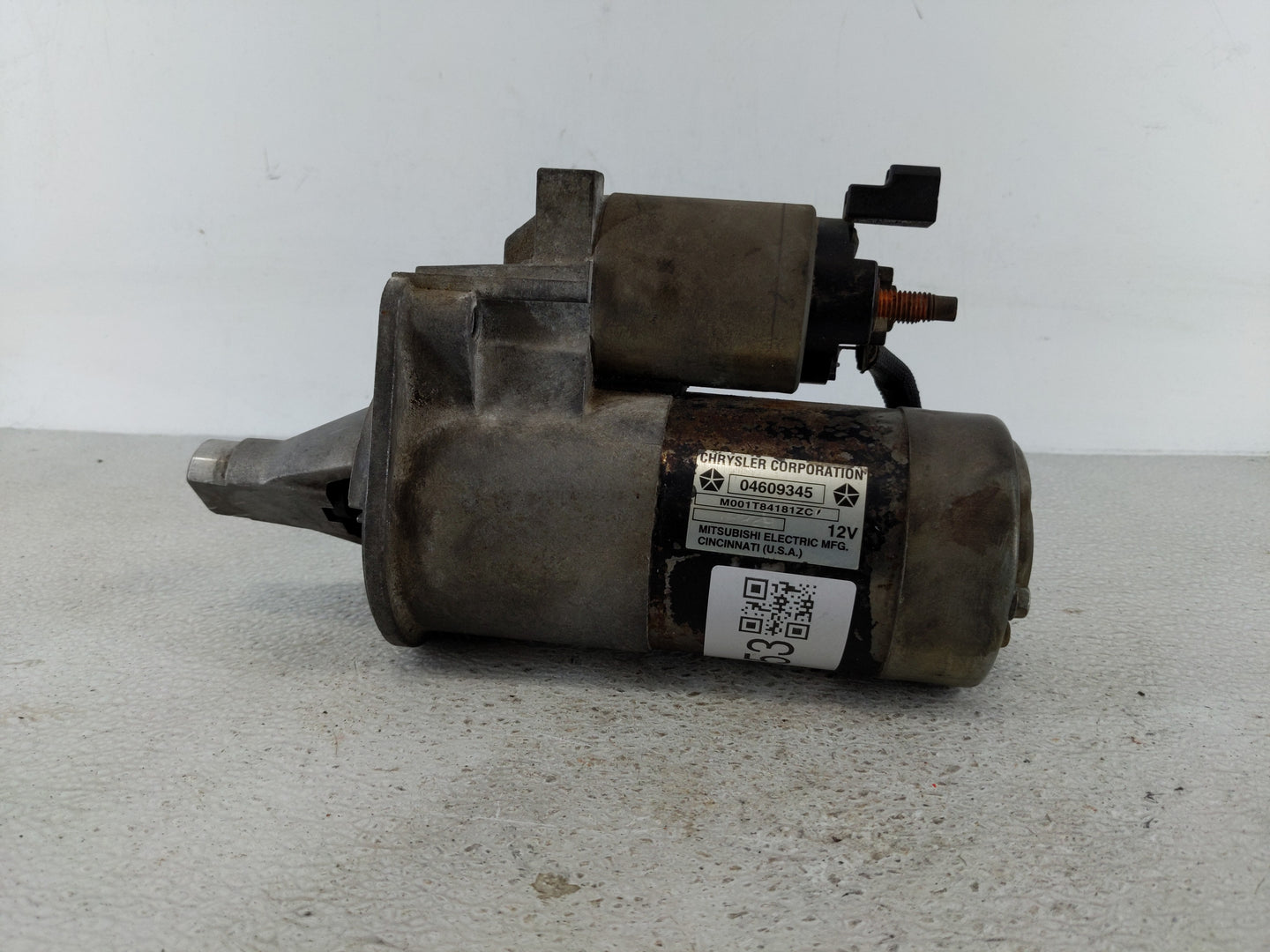 1998-2002 Chrysler Concorde Car Starter Motor Solenoid OEM P/N:04609345 Fits Fits 1998 1999 2000 2001 2002 OEM Used Auto Par