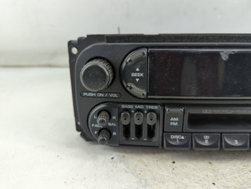 1998-2002 Chrysler Concorde Radio AM FM Cd Player Receiver Replacement P/N:P04858584AH Fits Fits 1998 1999 2000 2001 2002 OEM Used Auto Parts