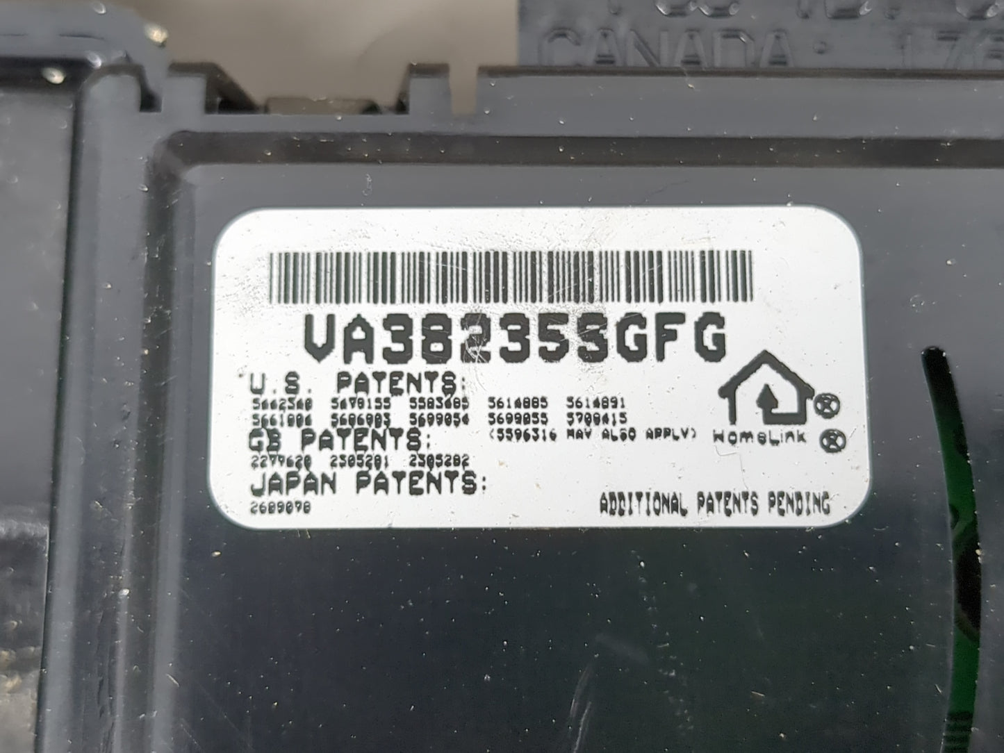 2000 Chrysler Concorde Overhead Roof Console - Oemusedautoparts1.com