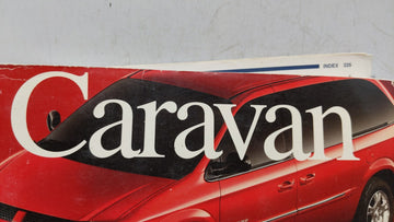 2000 Dodge Caravan Owners Manual Book Guide OEM Used Auto Parts
