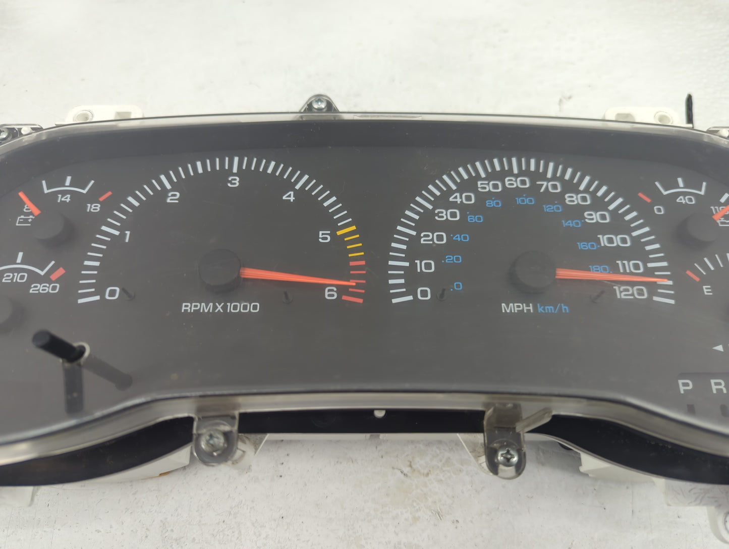 2000 Dodge Durango Instrument Cluster Speedometer Gauges P/N:56021261AH Fits OEM Used Auto Parts - Oemusedautoparts1.com
