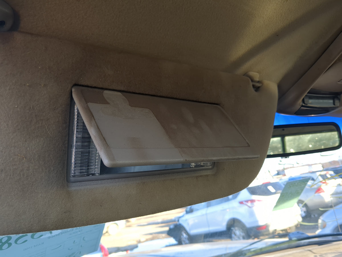 2000-2001 Dodge Ram 1500 Sun Visor Shade Replacement Driver Left Mirror Fits Fits 2000 2001 2002 OEM Used Auto Parts - Oemus