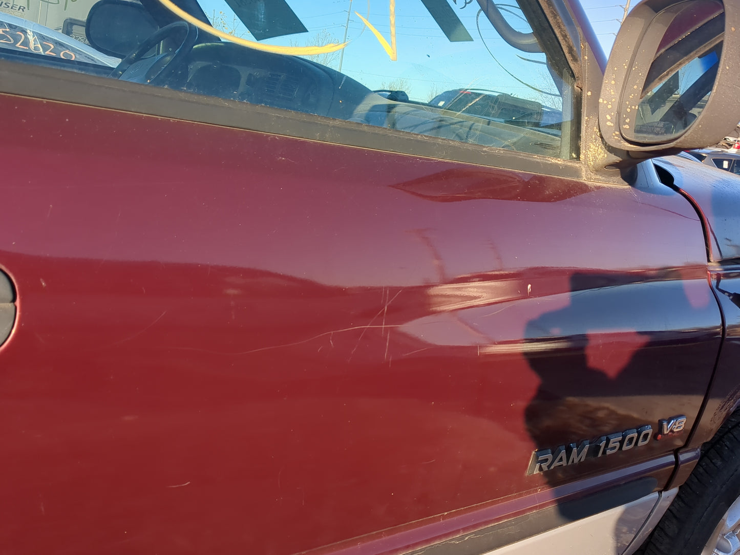 1994-2001 Dodge Ram 1500 Passenger Front Door Oem 1232242 - Oemusedautoparts1.com